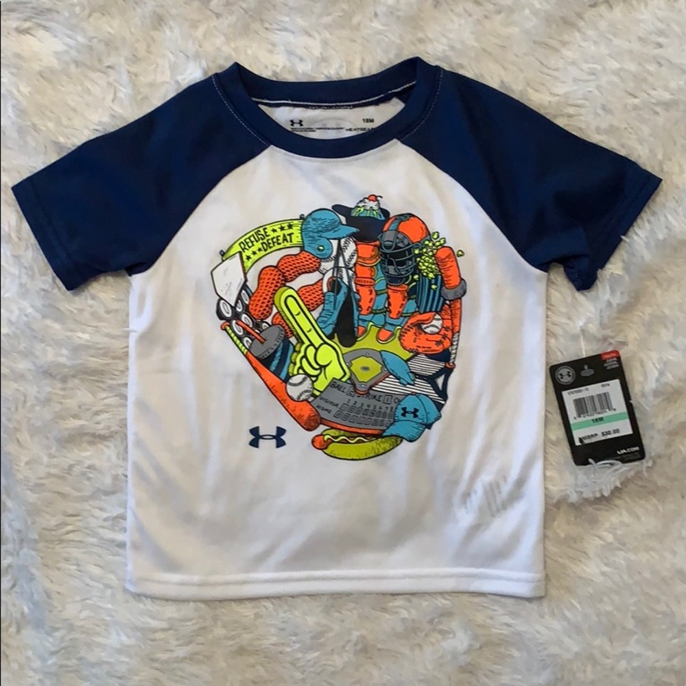 Toddler under armour shirt, heatgear, 18 months